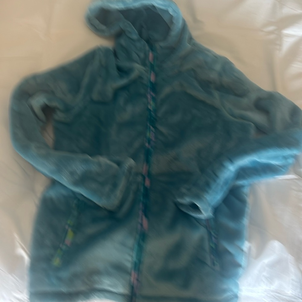 Girl’s Lands End zip up fleece